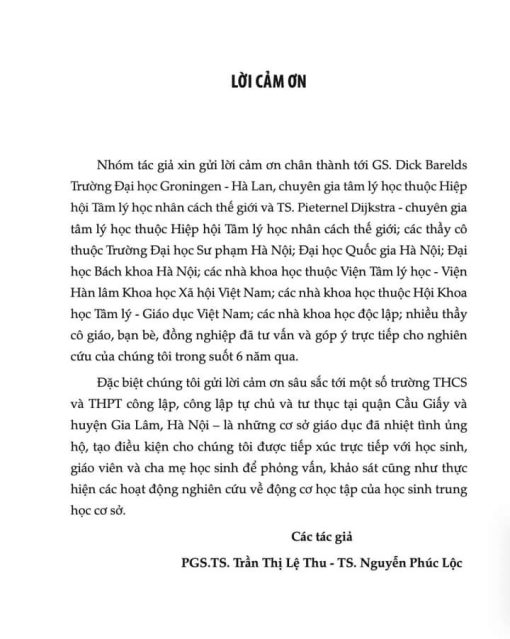 Động cơ học tập của học sinh trung học cơ sở - lý luận và thực tiễn - Hình ảnh 2