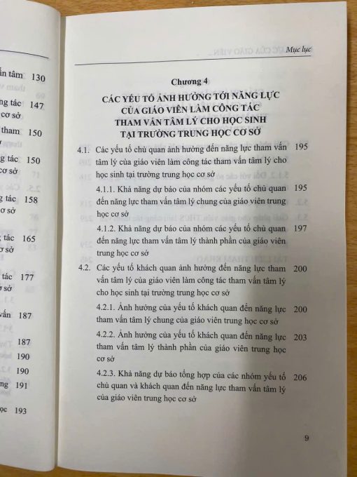 Năng lực của giáo viên làm công tác tham vấn tâm lý cho học sinh THCS - Thực trạng và giải pháp - Hình ảnh 6